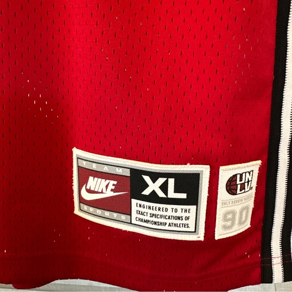 Sold on eBay UNLV Runnin Rebels Larry Johnson Jersey SEWN Nike xl never warn - Picture 3 of 5